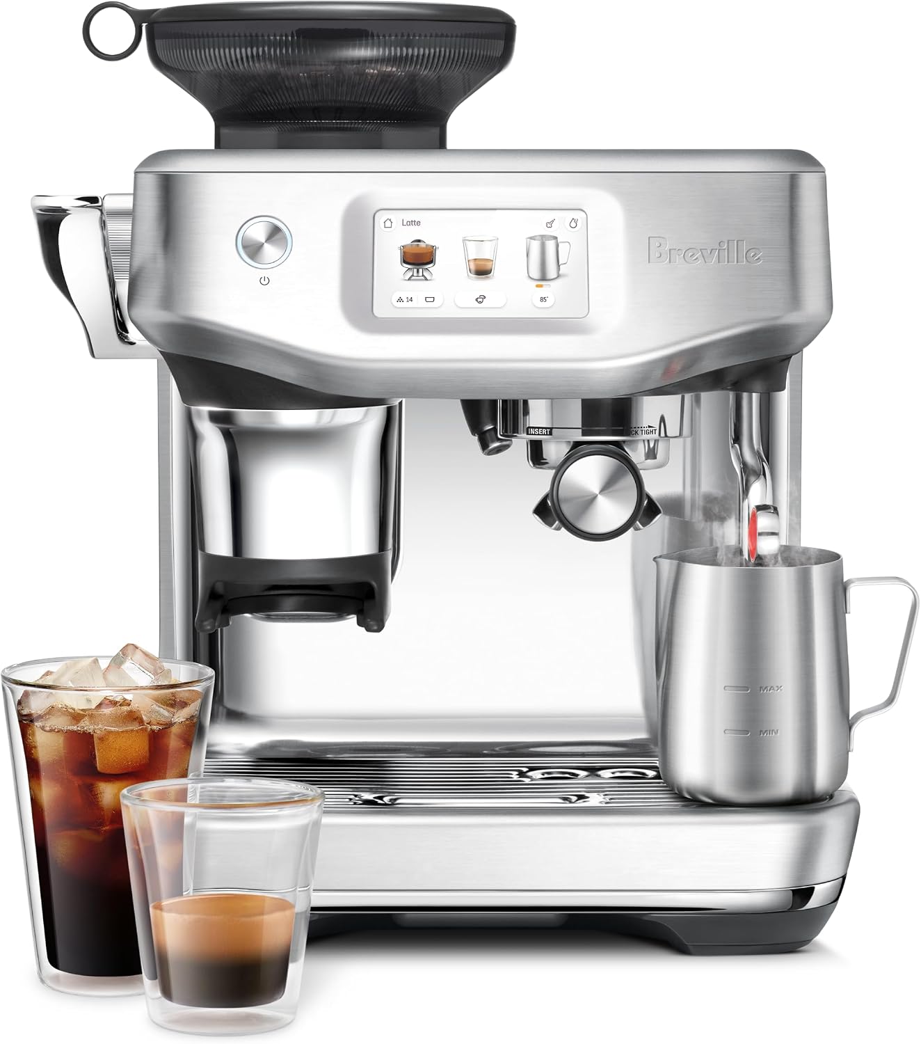 Breville Barista Touch Impress in Brushed Stainless Steel