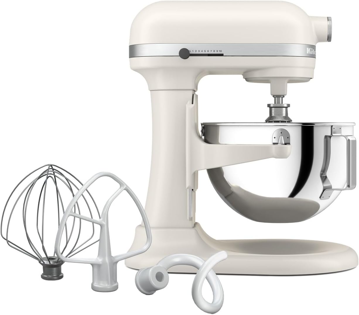 KitchenAid 5.5 Quart Bowl-Lift stand mixer KSM55SXXXPL in Porcelain White